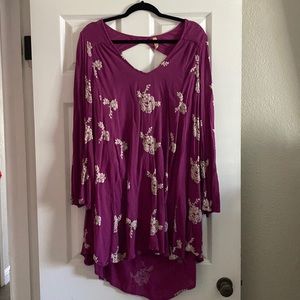 Free people purple dress